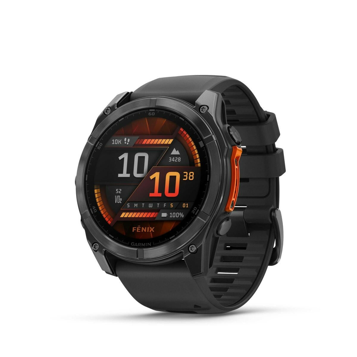 Garmin Fenix 8 51mm RVS Grijs.