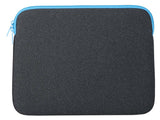 Gecko Universal Eco Laptop Case 13 inch Zipper Sleeve zwart.
