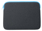 Gecko Gecko Universal Eco Laptop Case 13 inch Zipper Sleeve zwart