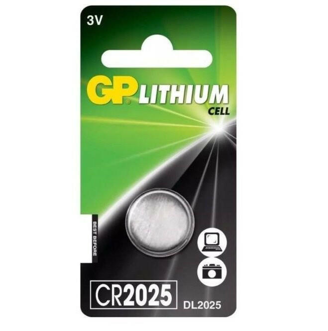 GP Battery GP KNOOPCEL LITH. CR2025.