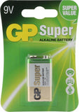 GP BATT.SUP.ALKALINE 9V A1.