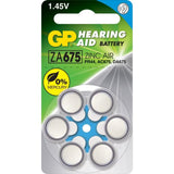 GP GP Gehoorapparaat ZA675 PR44 AC675 DA675 1,45V Knoopcel