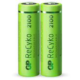 GP GP ReCyko Rechargeable AA Batterijen 2100mAh 2-Pack