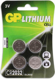 GP KNOOPCEL LITH. A4ST CR2032.