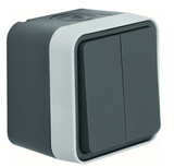 Hager Hager Berker W.1 Serieschakelaar met Behuizing Opbouw IP55