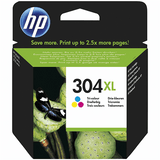 HP HP 304XL INKT CARTRIDGE DRIEKLEUREN