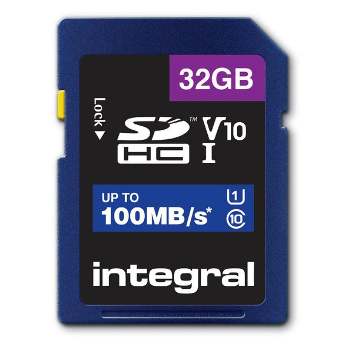 Integral Integral V10 SDHC card 32GB 100MB/s