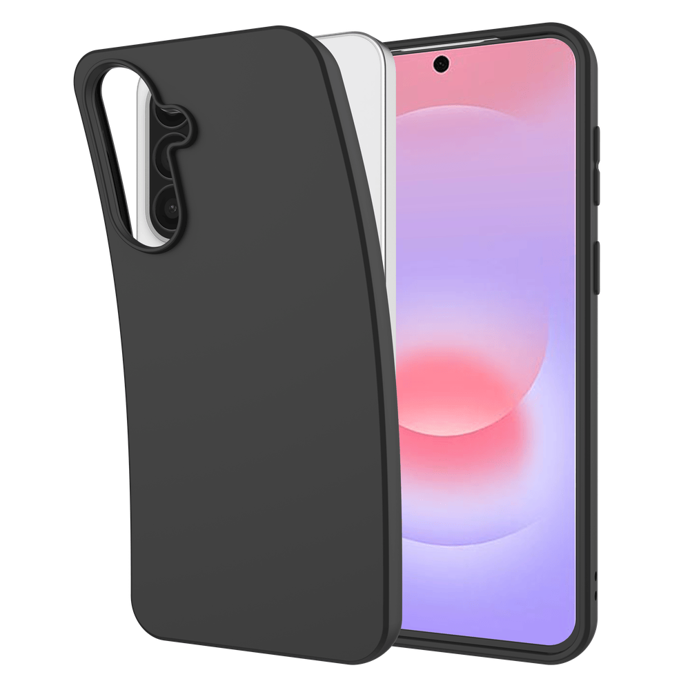 Just in Case Just in Case Galaxy A37 Zero% Soft TPU Back Cover Zwart