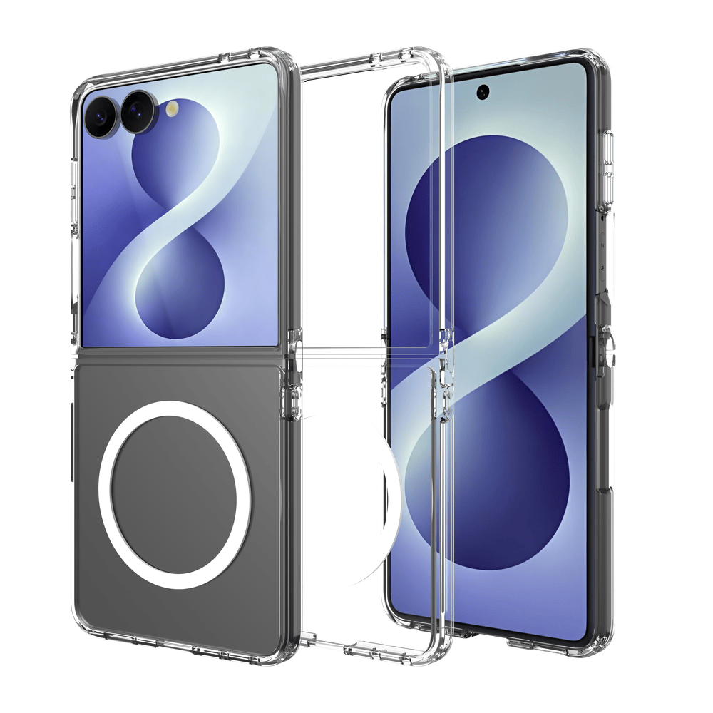 Just in Case Just in Case Galaxy Z Flip 8 ArmorElite Back Cover Clear