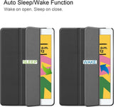 Just in Case Just in Case iPad 2021 (9th Gen) TriFold Smart Book zwart