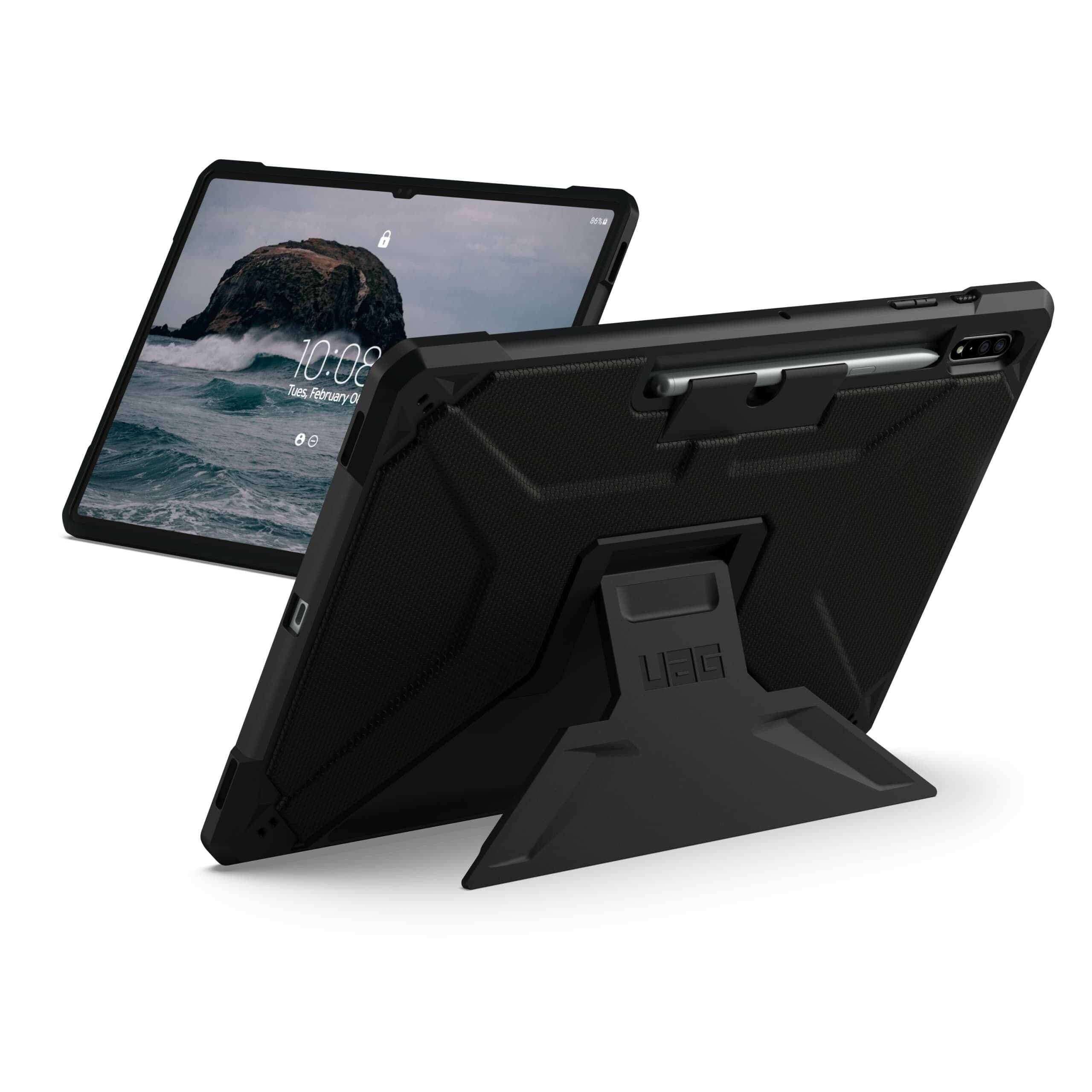 Just in Case Just in Case Lenovo Idea Tab Pro TriFold Book Case zwart