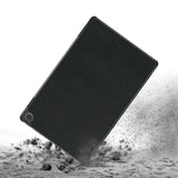 Just in Case Just in Case Lenovo Idea Tab Pro TriFold Book Case zwart