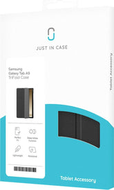 Just in Case Just in Case Samsung Galaxy Tab A9+ TriFold Smart Book zwart