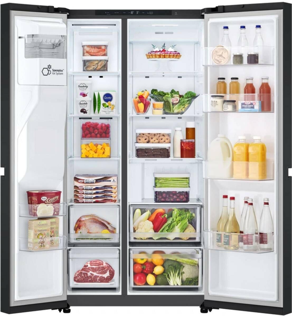 LG LG GSLC40EPPE mat zwart