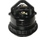 Merkloos Fitting E27 Zwart met Schroefdraad en Schroefring