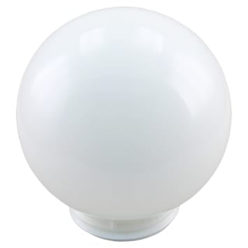 Merkloos Schroefkogel Opaal 60W Wit