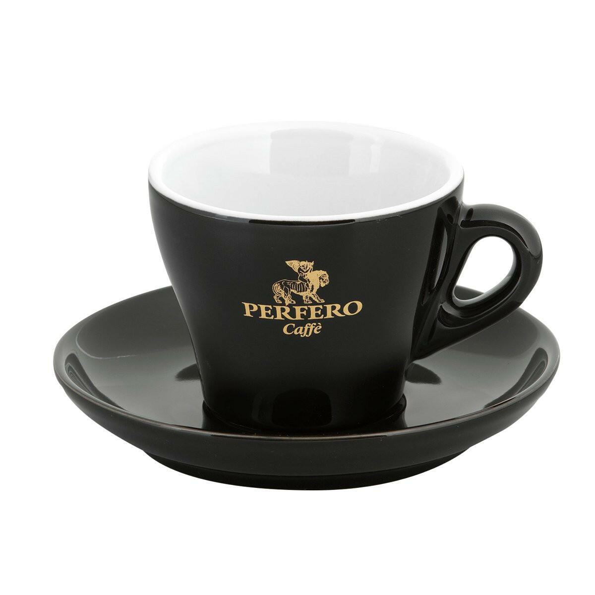 Perfero koffiekop en schotel 170ml 6 stuks.