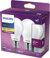 Philips Philips LED classic 40W A60 E27 WW FR ND 2PF/6 - 2er Pack