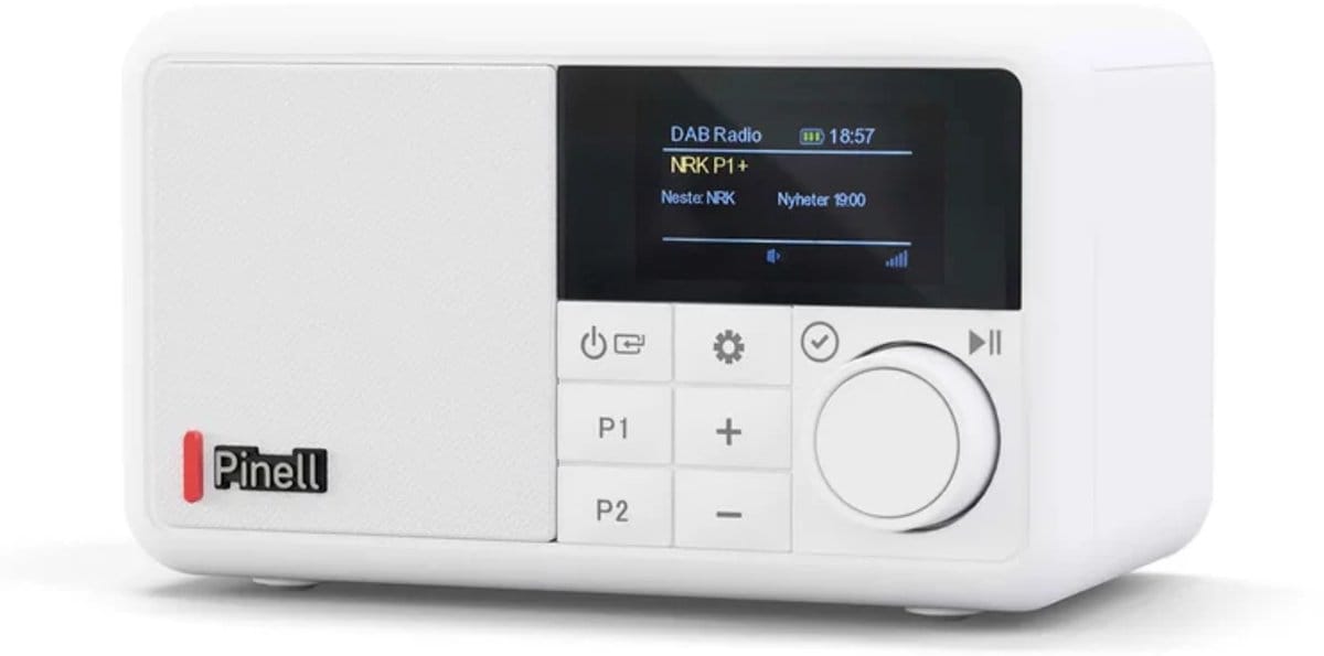 Pinell Pinell Compact DAB+ Radio wit