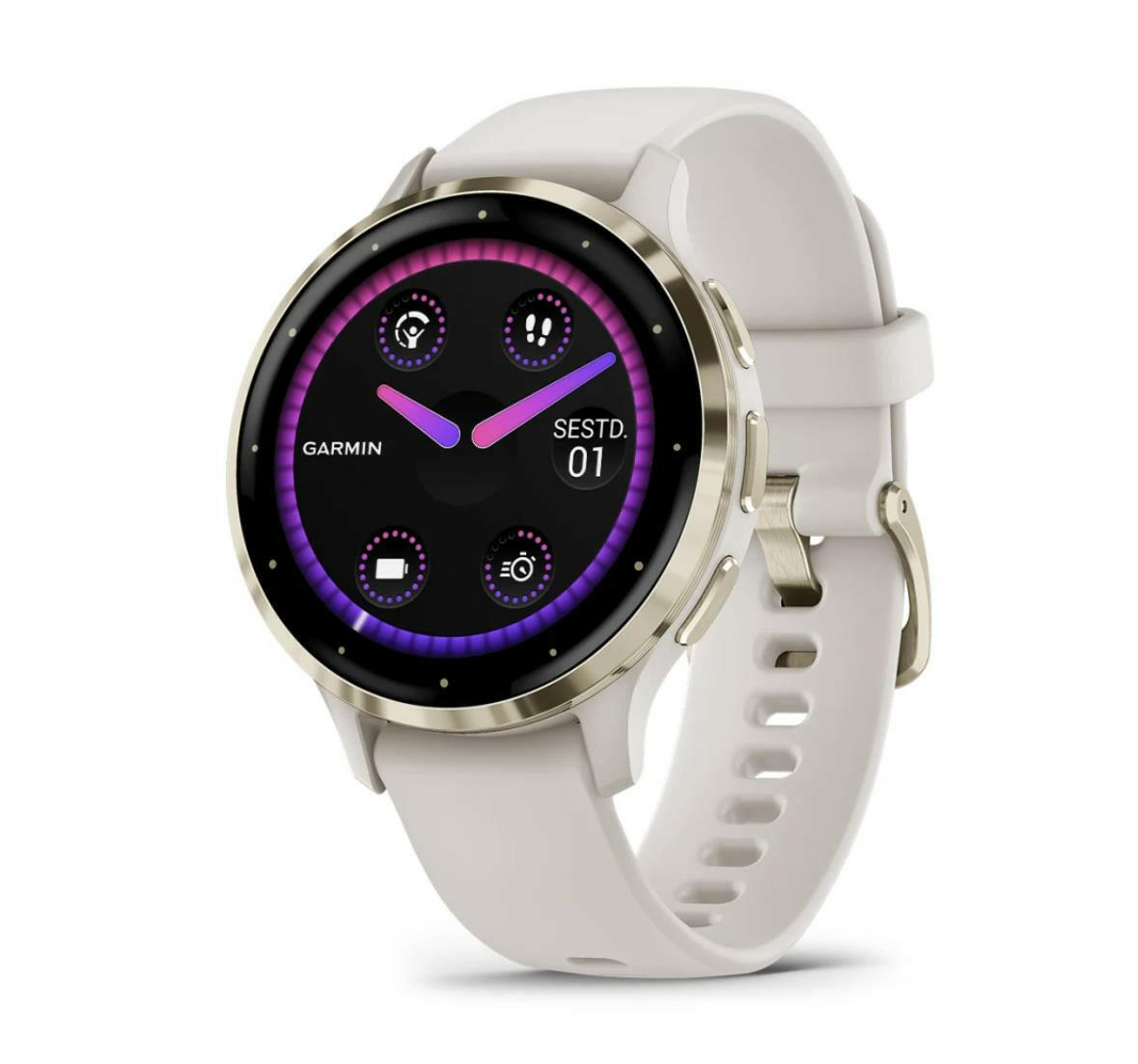 Garmin Venu 3S 41mm Gold-White.