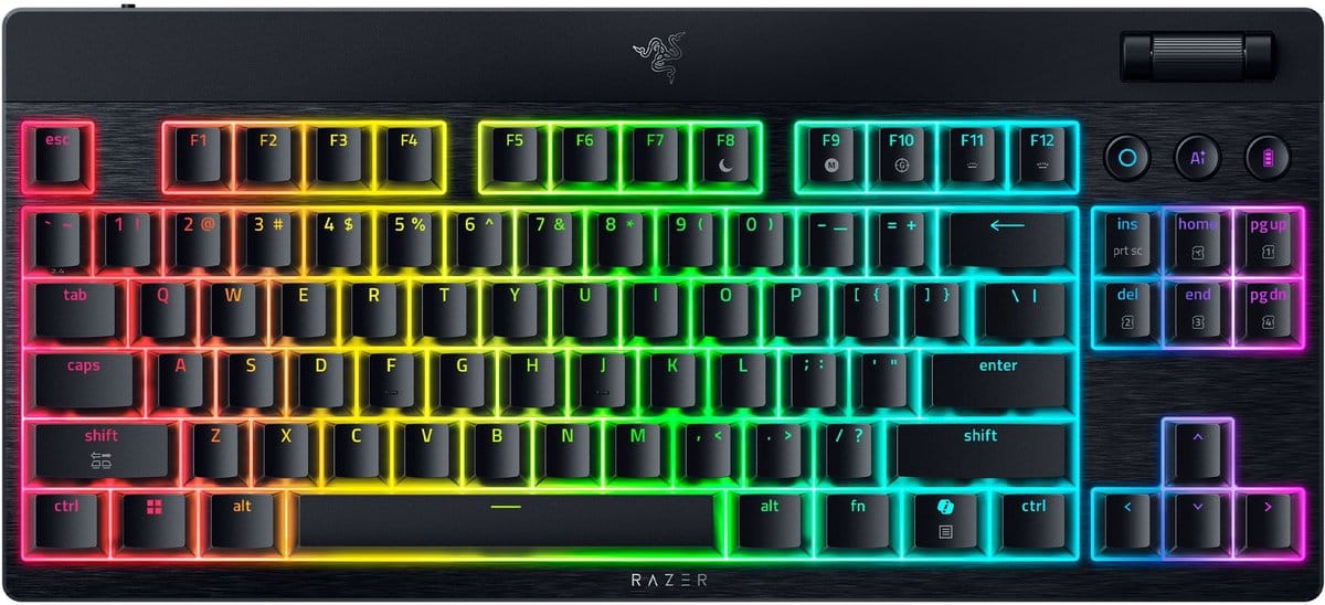 Razer Razer BlackWidow V4 TKL HyperSpeed Keyboard Orange Switch