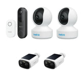Reolink D340B + E330 2-Pack + B340S 2-Pack + Chime bundel