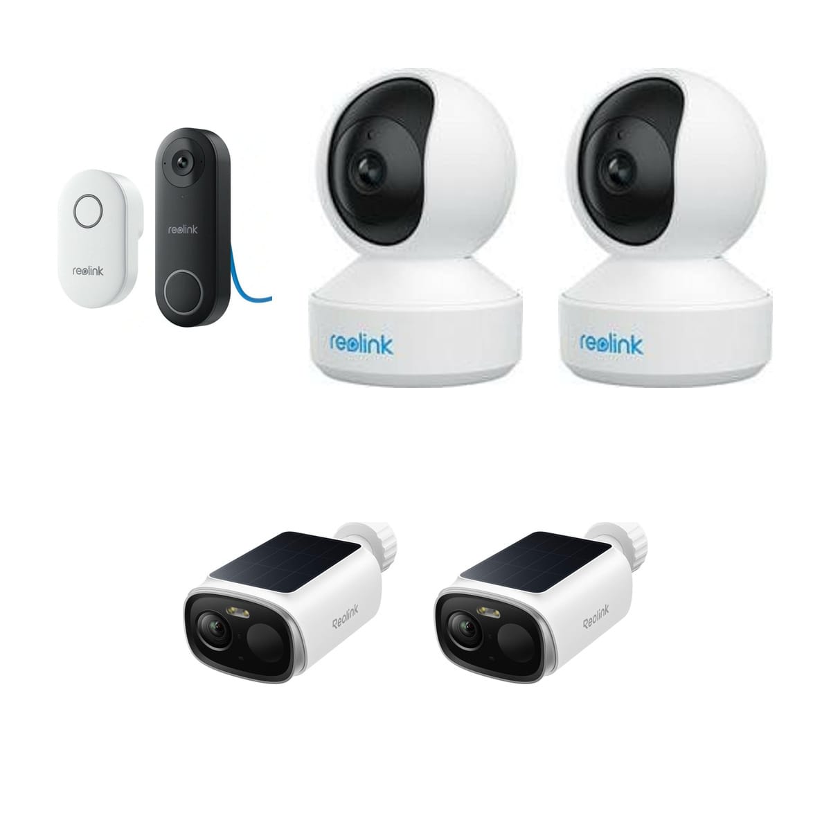 Reolink Reolink D340P + E330 2-Pack + B340S 2-Pack + Chime