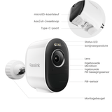 Reolink Reolink Outdoor Cam Argus Series (B330) + Solar Panel Lite
