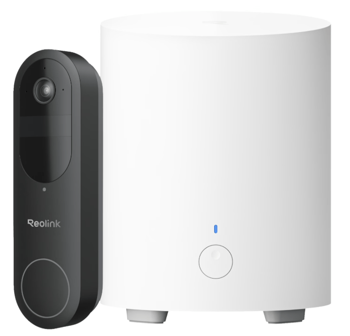 Reolink Reolink Wireless WiFi Video Doorbell (D340B) + Hub Mini