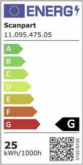 Scanpart OVENLAMP E14 25W 300GR BUIS A2.