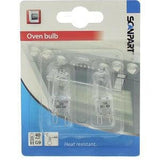 Scanpart Scanpart 1109547507 Ovenlamp G9 40W ovenlamp transparant