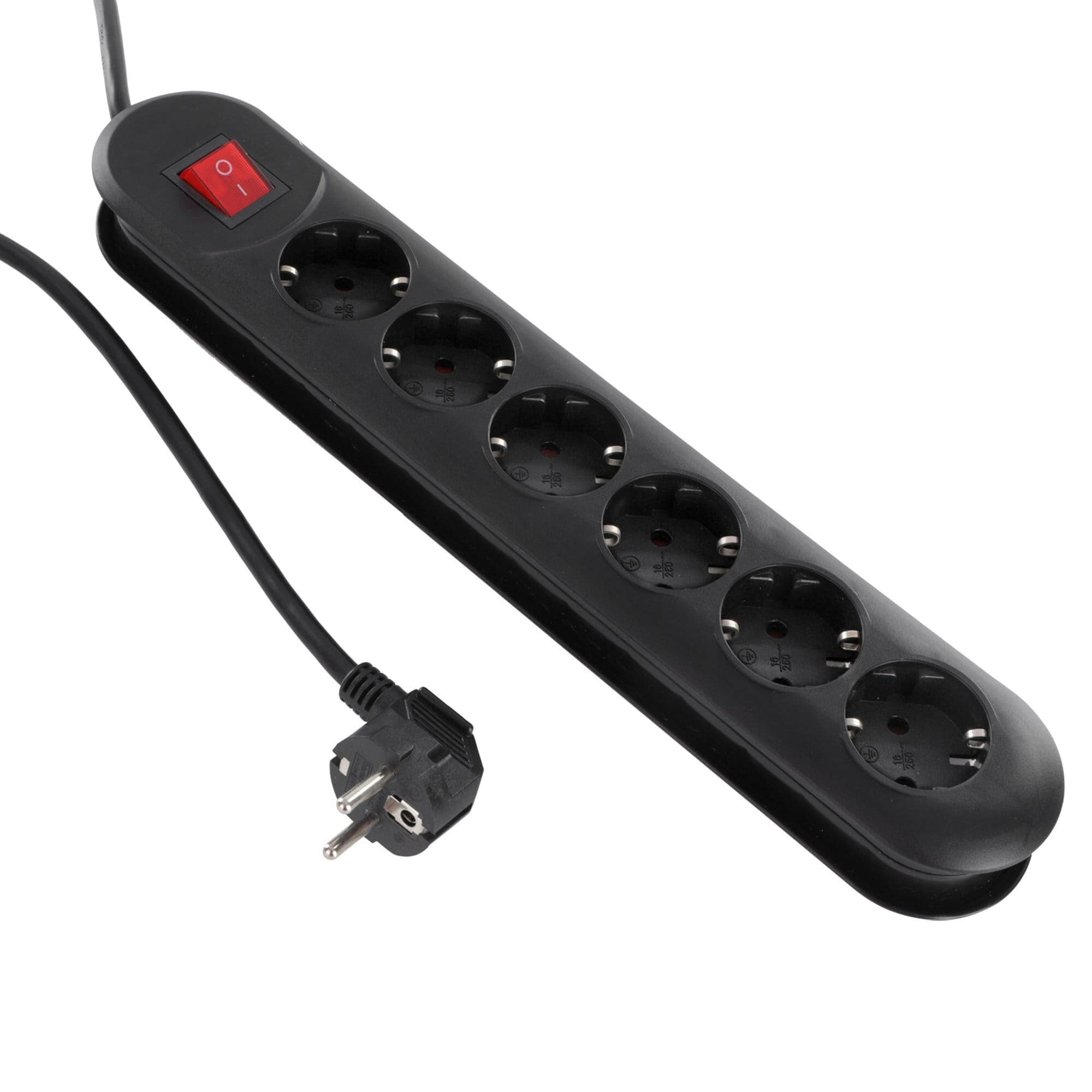 Scanpart Scanpart 2482522631 TCD 6-v+ra+schak+1.5m(3x1,5) zwart