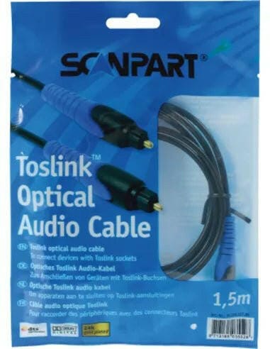 Scanpart Scanpart 3900011715 toslink optical 1,5m