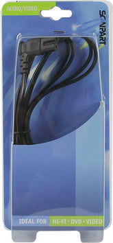 Scanpart Scanpart 3990053062 netsnoer haaks 2,0m zwart