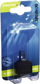 Scanpart Scanpart ADAPTER 2X3.5(F)-3.5(M) STEREO