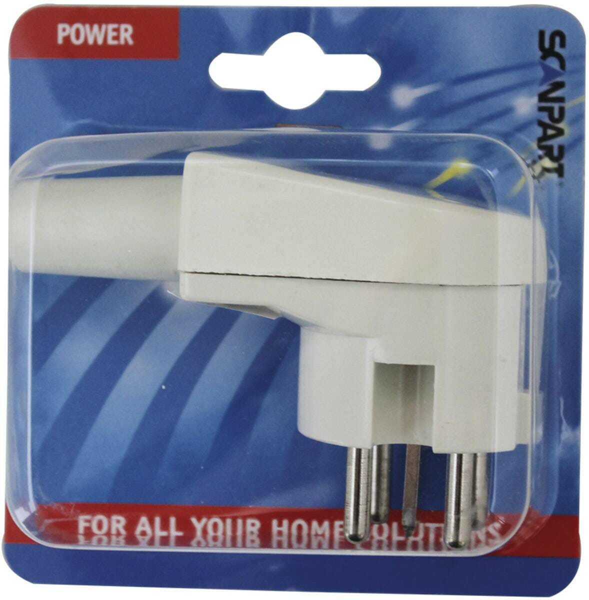 Scanpart Scanpart PERILEX STEKKER wit