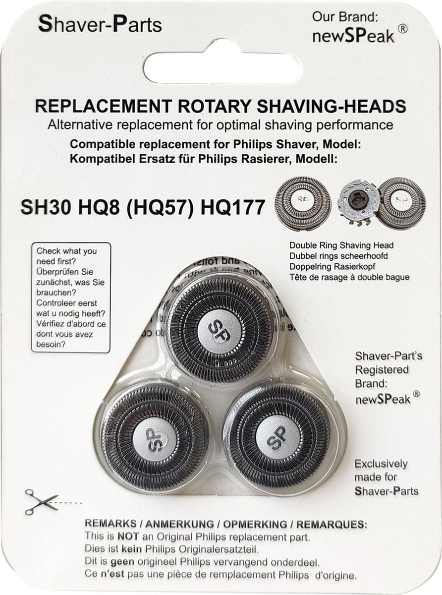 SHAVER-PARTS Shaver-Parts Philips SH30/HQ8 Universal Replacement