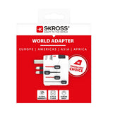 SKROSS SKROSS Europa naar Wereld Reisadapter Geaard