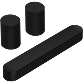 Sonos Sonos Beam 2 met 2x Era 100 Surround Set Zwart - Bundel