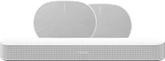 Sonos Sonos Beam 2 met 2x Era 300 Premium Surround Set Wit- Bundel
