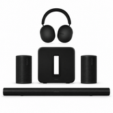 Sonos Sonos Mega Bundel Zwart – Arc Ultra + Sub 4 + 2× Play + gratis Ace