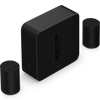 Sonos Sonos Sub 4 met 2x Era 100 SL Premium set Zwart