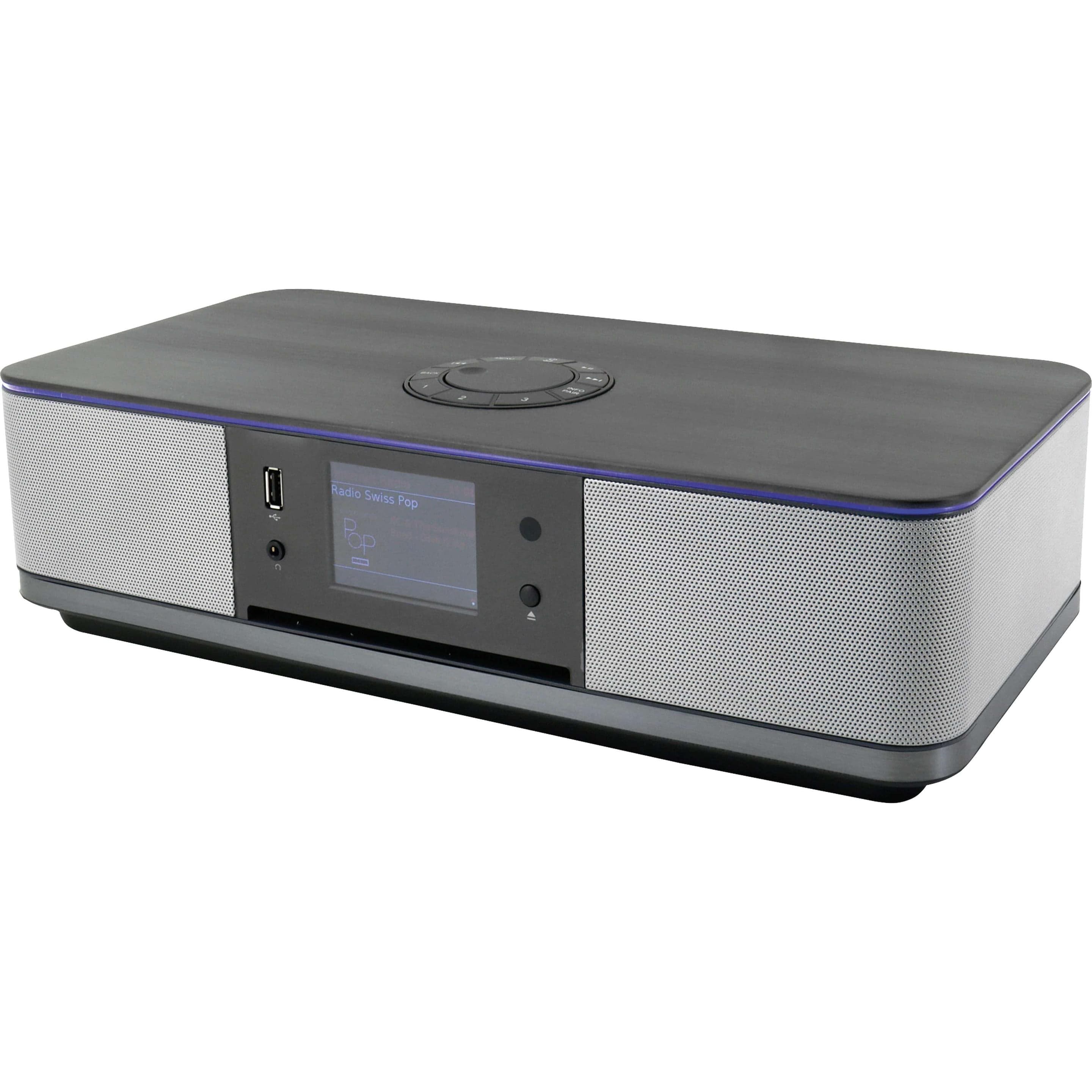 Soundmaster Soundmaster ICD2023SW zwart zilver