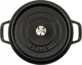 Staub Staub Ronde cocotte 24cm - zwart