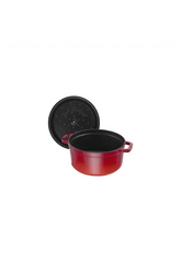 Staub Staub Ronde cocotte 26cm - grafietgrijs