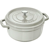 Staub Staub Ronde cocotte 26cm - white truffle