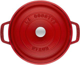 Staub Staub Ronde cocotte 30cm - kers