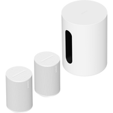 Sonos Sub Mini met 2x Era 100 Premium set Wit - Bundel