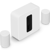 Sonos Sub 4 met 2x Era 100 Premium set Wit - Bundel