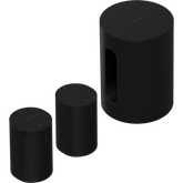 Sonos Sub Mini met 2x Era 100 Premium set Zwart - Bundel
